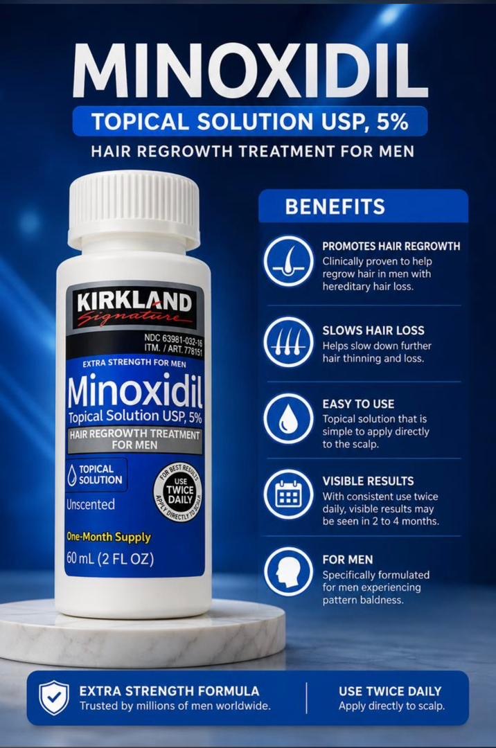 Kirkland minoxidil