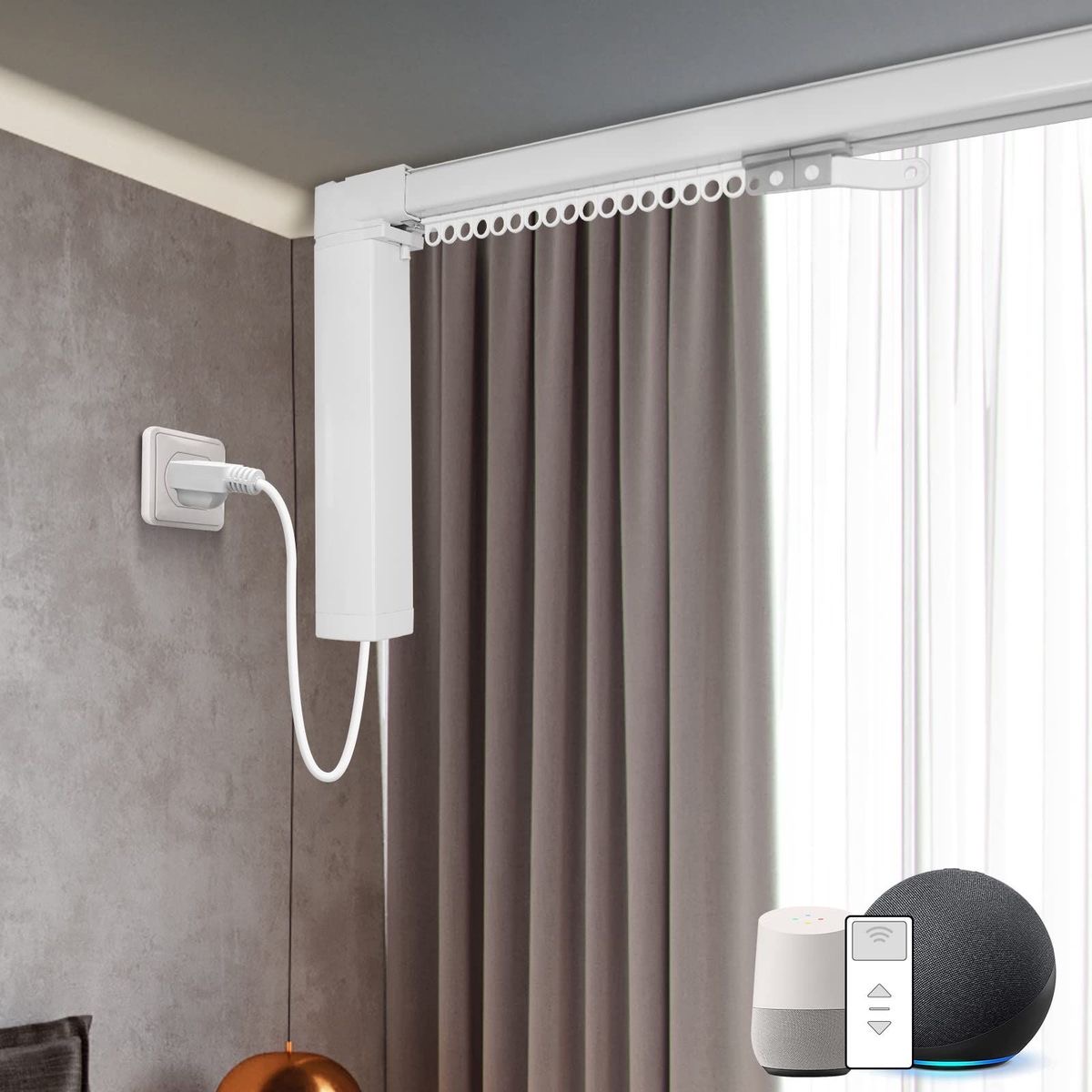 Automated Curtain Rods